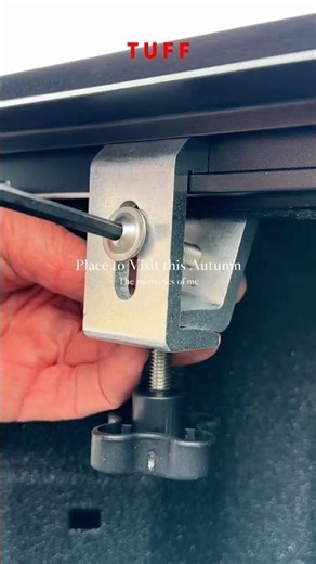 The simplest installation method allows you to easily install a truck cover. #cover #truckcover