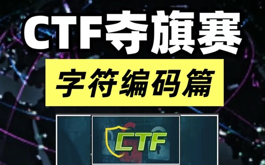 CTF字符编码--零基础入门到精通教程，全程干货无废话！！