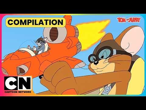 Rocket Race Madness! 🚀💥| Tom & Jerry😝| Classic Cartoon✨| 90's Cartoon😍| ‪@cnindia‬