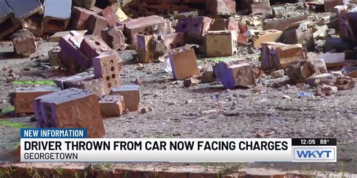 SUV crashes into Ky. grocery store; woman ejected into building