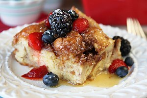Overnight Baked French Toast