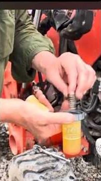 How To Change Fuel Filters On Your Kubota Tractor Your Self and Save Money #shorts #diy #money