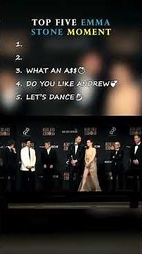 Top Five Emma Stone Moments 🤣#emmastone #top5 #ranking