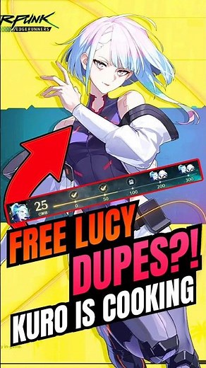 ‎FREE Lucy & Rebecca DUPES?! New Cyberpunk Collab Leaks Are INSANE… | Wuthering Waves