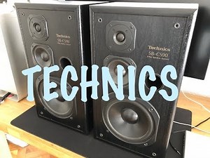 TECHNICS SB-CS90 with TECHNICS SU-V900 - Test