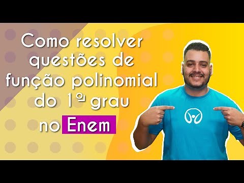 How to solve first-degree polynomial function questions in the Enem? - Brasil Escola