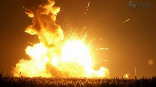 Private Contractor Rocket Explodes After Takeoff