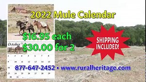 Our Mule calendar has so many wonderful pictures. This one is from the Montgomery Wagon Train which Joe covered for our show. John and Dennis Coley drive three abreast on this 10-day trip. Enjoy this photo for the month of March 2022 - and many more. https://www.mischka.com/shop/product.php?productid=17635 Forney Trail-Blazers Saddle Club | Rural Heritage Magazine