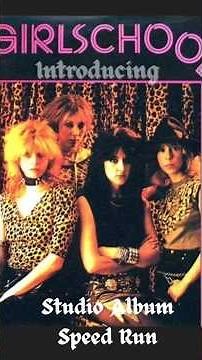 #43 Girlschool 🤘 “60 Second Album Speed Run: The Queens of British Metal!”