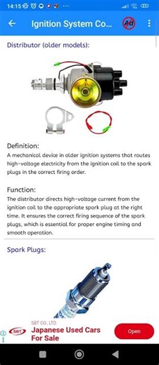 Ignition system components