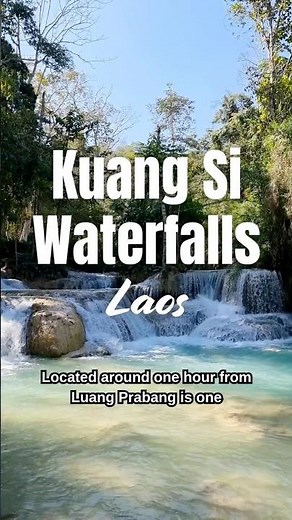 Kuang Si Waterfall, Luang Prabang, Laos 💙💦