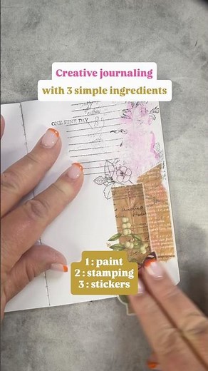 Creative pages for bullet journaling with 3 simple ingredients #bujo #bulletjournaljunkies #journal