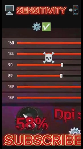 Free Fire Headshot setting 2025 ⚡ Best Sensitivity Settings 🇧🇷| Sensitivity + Hud Settings Free Fire