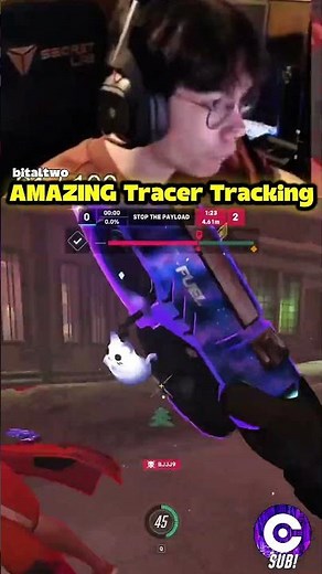 AMAZING Tracer Tracking! #ow2 #overwatch