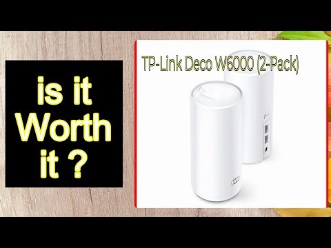 TP-Link Deco W6000 (2-Pack) Features - Important Information