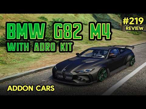 BMW G82 M4 with Adro Kit Showcase 4K GTA 5 Legacy & Enhanced Mod Review – 219