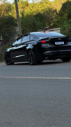 Ford Fusion Black Sportscar with Customizations