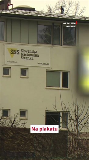 Prijava zaradi volilnih plakatov SNS-a