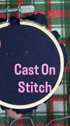 Thrifted Threads Embroidery on Instagram: "Today’s stitch: the Cast On! It looks fancy, but it’s just wrapping your thread around the needle to build those perfect little loops. Great for flowers, texture, and anywhere you want a pop of dimension. Come stitch along and try it—you’ll be surprised how easy it clicks once you get the rhythm #embroiderytutorials #castonstitch #embrodieryforbeginners"