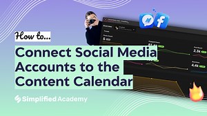 Social Media Calendar: Overview of Connected Apps