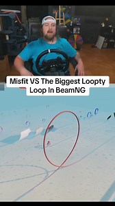 Today I took on the biggest Loopty Loop In BeamNG Full video will be dropping soon but here’s the best clip! #beamng #beamngdrive #gaming #loop | Brennan Hamm