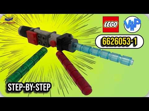 LEGO star wars lightsaber Make & Take Instructions: How to Build Set 6626053-1
