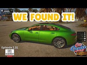 We FINALLY Found the New Vesper! | Car Dealer Simulator Sn2Ep31
