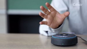 Canstr Conference Speaker with 10 Wireless Mics,360° Voice Pickup&AI Noise Reduction USB Speakerphone, Conference Call Microphone for 10 Compatible with Leading Platforms, Home Office