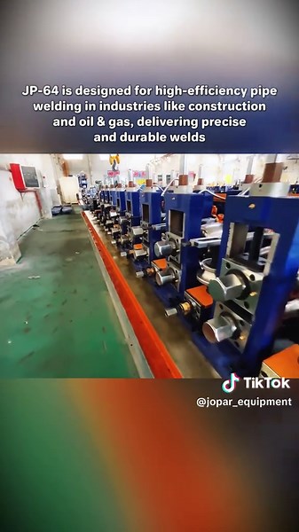 High-Efficiency Pipe Welding with JP-64