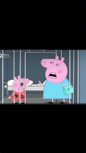 Peppa pig destruye toda la casa con una bomba nuclear y es castigada #memes #funny #peppapig
