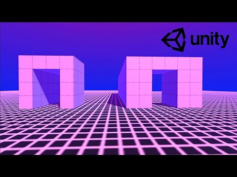 Non-Euclidean Game using Unity