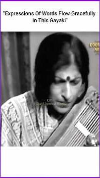 Soulful Gayan By Kishori Amonkar Ji #icmvocal #icmtabla #classical #music #shorts