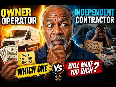 Van Business in 2026 Owner Operator or Independent Contractor - How My Real Journey Helps You Choose