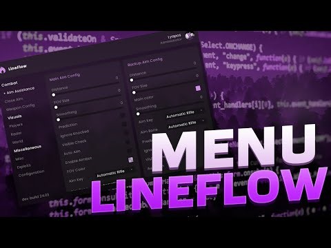 🌌 IMGUI MENU LINEFLOW 🌠