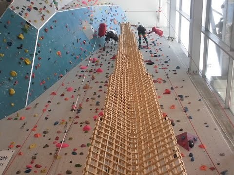 Record du monde de la plus haute tour KAPLA Mai 2016