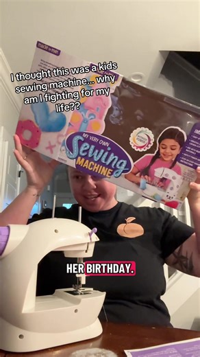 We bought my daughter the “My Very Own Sewing Machine” for her birthday and somehow I am the one losing the battle. I have watched the instructions. I have re-threaded it 37 times. #MomProblems #SewingFail #ParentingStruggles #HelpMeTikTok #SewingTok It still will. not. sew. 😵‍💫 If you’ve successfully threaded this thing (or know the secret spell), PLEASE help a mom out. Drop tips, videos, prayers — I’ll take anything 🪡😂