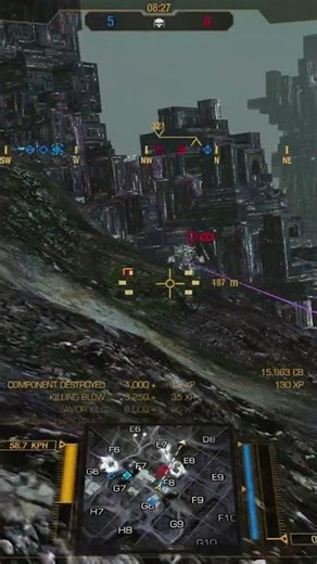 ChipWit Gaming - Mechwarrior Online - Awesome 8Q blasts Two on Grim Plexus