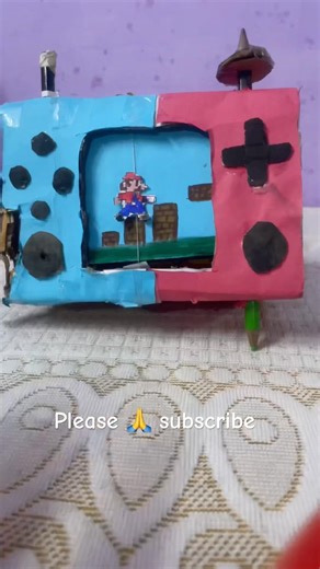 Cardboard Mario game ##diy