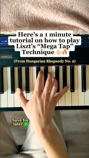 How to Play Liszt’s Repeated Notes From Hungarian Rhapsody Friska 🖐🏼 1 Minute Piano Tutorial 🎹