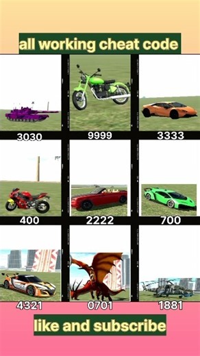 all working cheat code 👈 #indianbikedriving3d #youtubeshorts #viral
