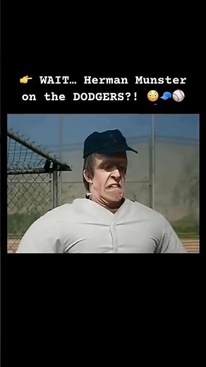 👉 WAIT… Herman Munster on the DODGERS?! 😳🧢⚾️