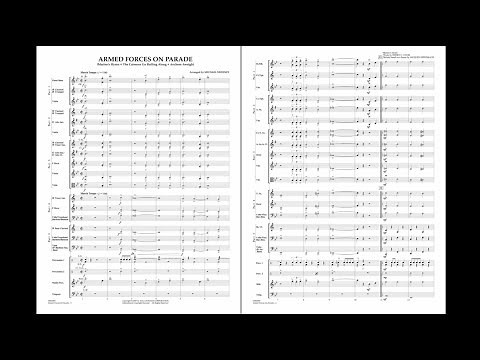 Armed Forces on Parade arranged by Michael Sweeney