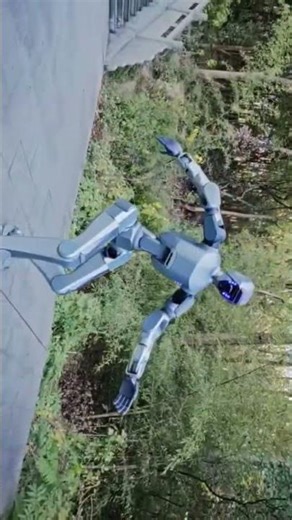 #robot 🤖 Deep Robotics DR02: The World's First All-Weather Humanoid Robot for Industrial Scenarios