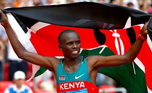 What is the fastest marathon time ever recorded in the Olympics?