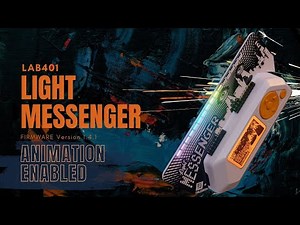 LAB401 Light messenger V1.4.1 -Animation enabled!