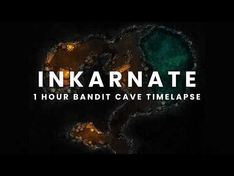 1 Hour Bandit Cave Inkarnate Timelapse Commentary Tips & Tricks