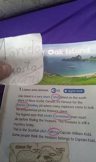 The Story Garden 4 - Unit 6 living english - Oak island