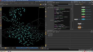 Houdini VEX flocking system