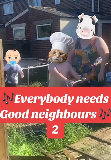 Everybody needs good neighbours 2. Viewer discretion is advised. #fypviralシ #neighbors #antisocial #nextdoor #badparents