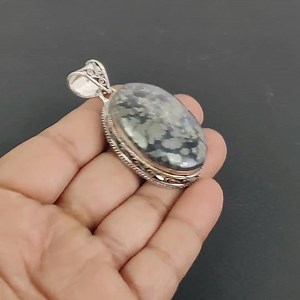 Handmade Marcasite Pendant: 925 Sterling Silver Vintage Oval Gemstone - Etsy